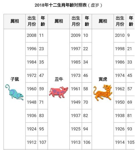 84年次屬什麼|12生肖對照表最完整版本！告訴你生肖紀年：出生年份。